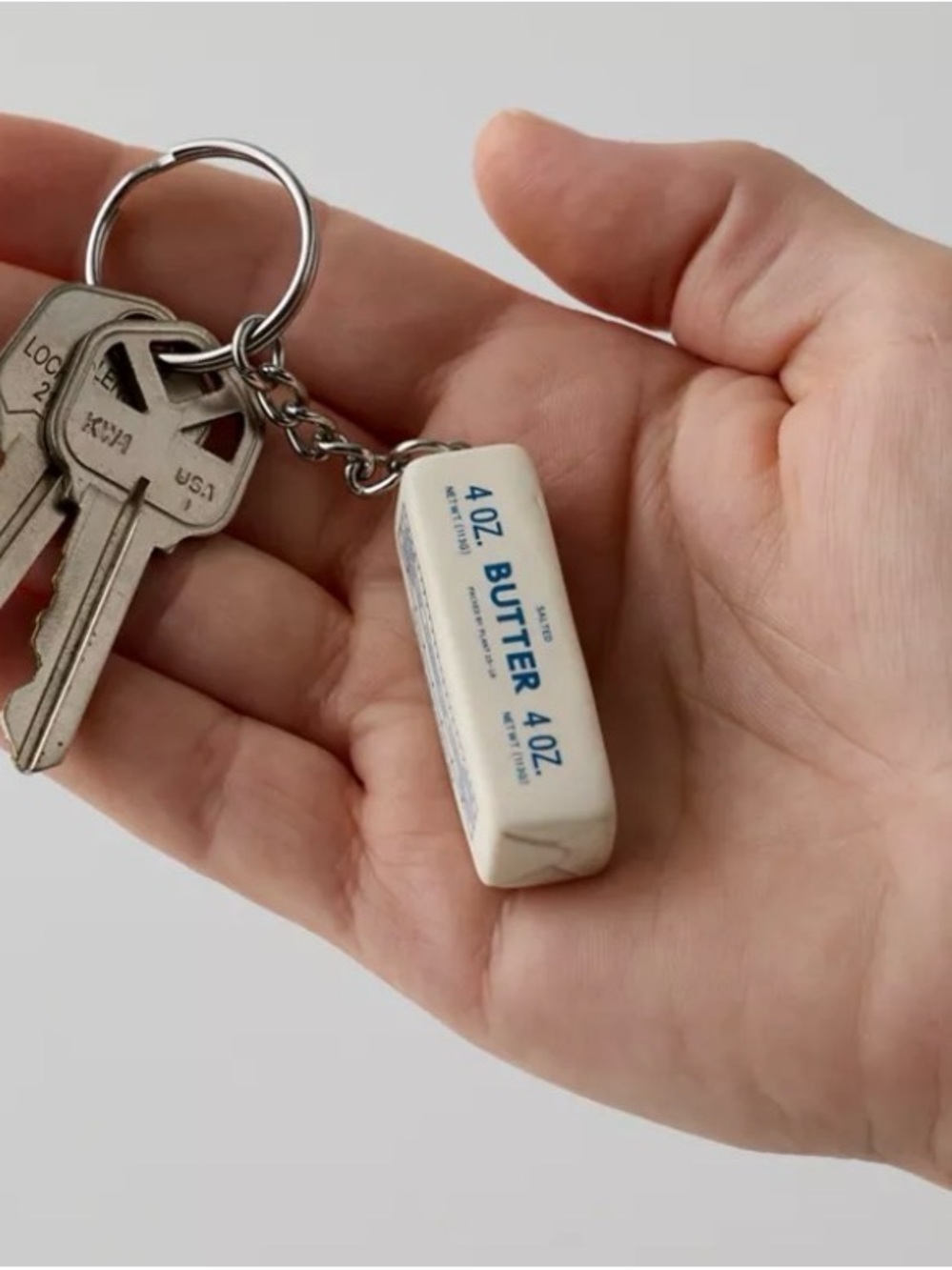 NWT URBAN OUTFITTERS BFF KEYCHAINS! SO CUTE! LOBSTER, LEMON, & BUTTER! - Picture 4 of 6